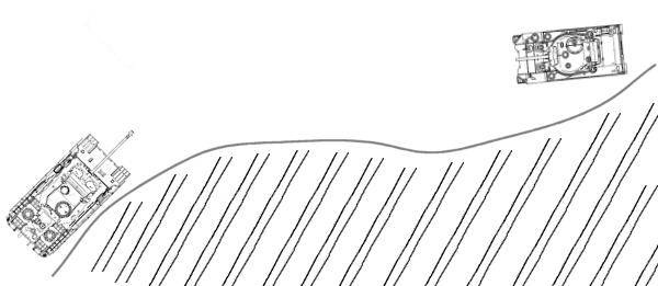Hug the edges of cliffs